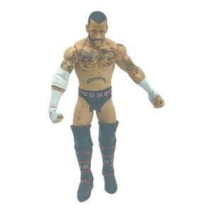 C.M. Punk Action Figure Mattel 2012 WWE AEW
